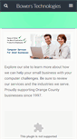 Mobile Screenshot of bowerstech.com
